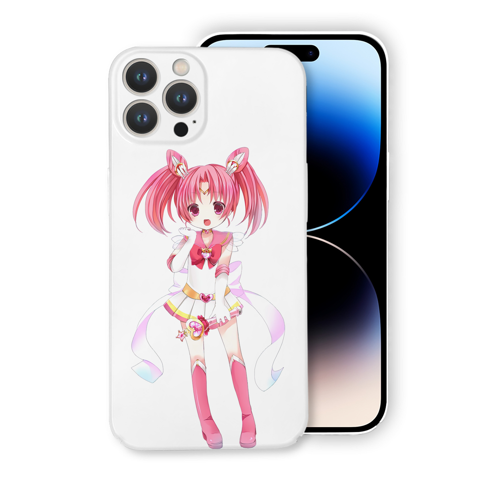（画像用） 美少女戦士セーラームーン ちびうさ Sailor Moon Chibiusa Tsukino Usagi Small Lady Serenity 【iPhone 14シリーズ対応】ハードケース